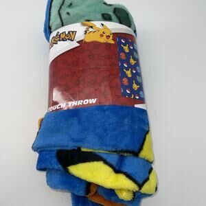 Pokemon Silk Touch Throw Blanket 40 x 50 NEW
